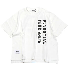 【ジェネレーター/子供服/GENERATOR/ジュニア 】 あす楽 TOUR SHOW Tシャツ【LIMITED EDITION】 ホワイト(WH)