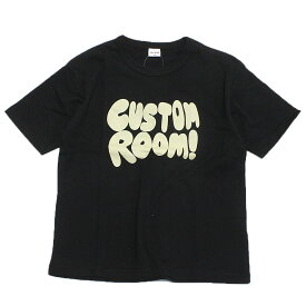 【SECONDセカンド/子供服/アウトドア/カジュアル/キッズ/ジュニア】 あす楽 CUSTUMROOM TEE ブラック(BK)