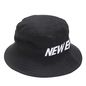 【NEWERA/キッズ/帽子/ニューエラ】 あす楽 KIDS ESSENTIAL BUCKET HAT ブラック