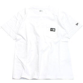 【NEWERA メンズ キャップ 帽子 ニューエラ】 あす楽 WPATCH POCKET SS TEE ホワイト