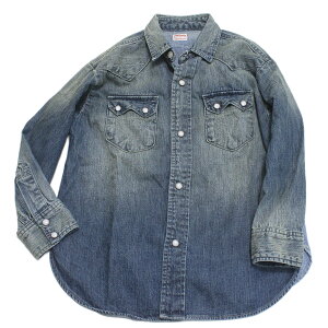 �y�q����/�f�j���_���K���[/DENIM DUNGAREE/�e�q/�f�j�����_���K���[/DD�z 8OZ�f�j�� �E�G�X�^�� �V���c 14BL�u���[