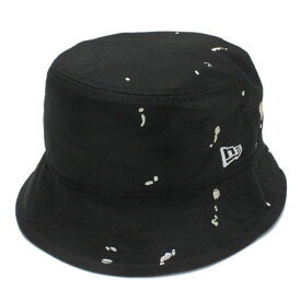 【NEWERA/キッズ/帽子/ニューエラ】 あす楽 KIDS SPLASH EMB BUCKET HAT ブラック