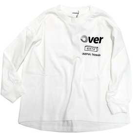 【ジェネレーター/子供服/GENERATOR/ジュニア 】 セール 【50%OFF】 あす楽 OVER L/S Tシャツ ホワイト(WH)