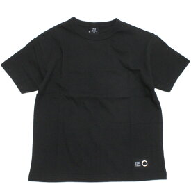 【ZERO standard/子供服/ゼロスタンダード】 あす楽 BASIC Tシャツ ブラック(BK)