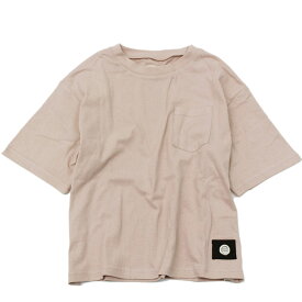【ZERO standard/子供服/ゼロスタンダード】 あす楽 ポケットビッグTシャツ ピンク(PK)