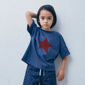 【子供服/6゜vocaLe/セスタヴォカーレ/セスタボカーレ/子ども服】 ポーラーTシャツ【2-3月入荷予定】 チャコール