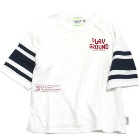 【ハイキング /highking/子供服/ジュニア/男の子/】 あす楽 playground short sleeve【CIRCUS＆Co.LIMITED EDITION】 ホワイト