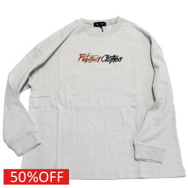 【RAT EFFECT ラットエフェクト 子供服 ジュニア】 セール 【50%OFF】 RATEFECT CLOTHESスーパーBIGロンT ライトグレー