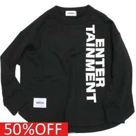 【ジェネレーター/子供服/GENERATOR/ジュニア 】 セール 【50%OFF】 あす楽 ENTER TAINMENT トレーナー【LIMITED EDITION】 ブラック(BK)