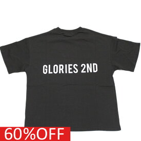 【RAT EFFECT ラットエフェクト 子供服 ジュニア】 セール 【50%OFF】 あす楽 GLORIESバックプリントTシャツ チャコール