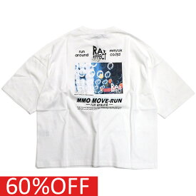 【RAT EFFECT ラットエフェクト 子供服 ジュニア】 セール 【50%OFF】 あす楽 RAT MOVE-RUN スーパーBIG TEE オフホワイト