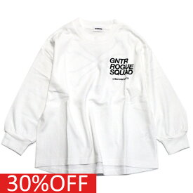 【ジェネレーター/子供服/GENERATOR/ジュニア 】 セール 【30%OFF】 あす楽 GNTR L/S Tシャツ ホワイト(WH)