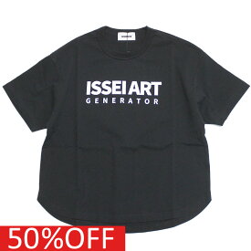 【ジェネレーター/子供服/GENERATOR/ジュニア 】 セール 【30%OFF】 あす楽 ISSEI ART プリントTシャツ ブラック(BK)