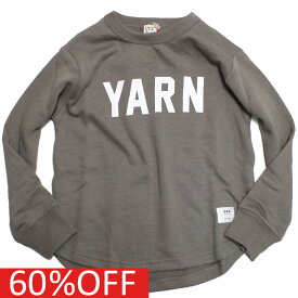 【FOV/フォブ/こども服/キッズ/親子/カジュアル】 セール 【60%OFF】 あす楽 YARN ラウンドトレーナー　 アッシュグレー(AG)