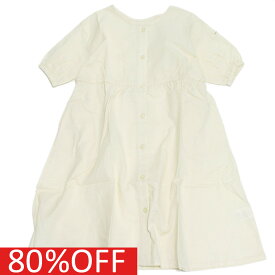 【子供服/ジュニア/アンディニー/undeny./キッズ/大人/女の子】 セール 【60%OFF】 あす楽 コットンリネン3WAYワンピース アイボリー(IV)