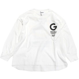 【ジェネレーター/子供服/GENERATOR/ジュニア 】 あす楽 G. L/S Tシャツ ホワイト(WH)