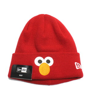 yNEWERA/LbY/Xq/j[Gz KIDS BC SESAME FACE KINT CAP(Gj bh