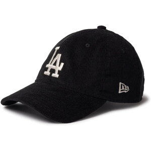 �yNew Era �����Y �L���b�v �X�q �j���[�G���z 9TWENTY LS MICRO CORDUROY LOSDOD CAP �u���b�N
