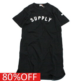 【FOV/フォブ/こども服/キッズ/親子/カジュアル】 セール 【60%OFF】 あす楽 SUPPLY ワンピース ブラック(BK)