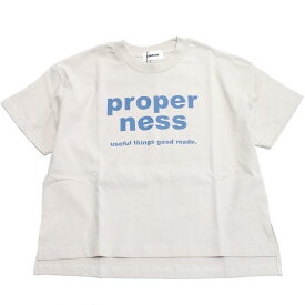 【ジェネレーター/子供服/GENERATOR/ジュニア 】 あす楽 properness ビッグTシャツ サンド(SD)