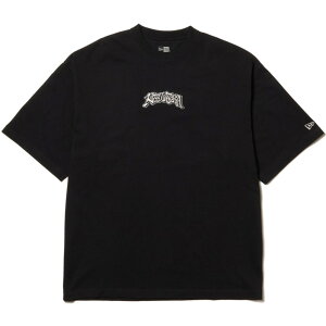 �yNew Era �����Y �L���b�v �X�q �j���[�G���z SLOWUP LOGO SS OS CT TEE �u���b�N