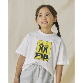 【FOV/フォブ/こども服/キッズ/親子/カジュアル】 FIB Tシャツ【3月入荷予定】 ホワイト(WH)
