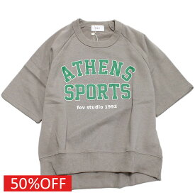 【FOV/フォブ/こども服/キッズ/親子/カジュアル】 セール 【50%OFF】 SPORTS スウェットプルオーバー アッシュグレー(AG)