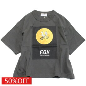 【FOV/フォブ/こども服/キッズ/親子/カジュアル】 セール 【50%OFF】 EPIC JOURNEY Tシャツ チャコール(CG)