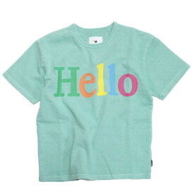 【スムージー/SMOOTHY/ジュニア/子供服/キッズ】 あす楽 HELLOTシャツ エメラルド