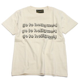 【ゴートゥーハリウッド GO TO HOLLYWOOD/子供服/親子】 あす楽 テンジク コマーシャル TEE 11OW生成