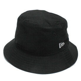 【NEWERA メンズ キャップ 帽子 ニューエラ】 あす楽 HAND W ESSENTIAL BUCKET HAT ブラック×ホワイト