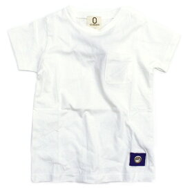 【ZERO standard/子供服/ゼロスタンダード】 あす楽 ポケットTシャツ オフホワイト(OW)