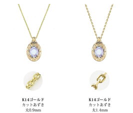 ハワイアンジュエリー|ペアネックレス|刻印無料|誕生石|レディース|メンズ|チェーン|カラーストーン|K14ゴールド|14K|イエローゴールド|CG-GP125-2P|プレゼント|誕生日|女性|女友達|彼女|妻|彼氏|夫|ミリオンベル|バイザシー|ハワジュ|オーダーメード|母の日ギフト|
