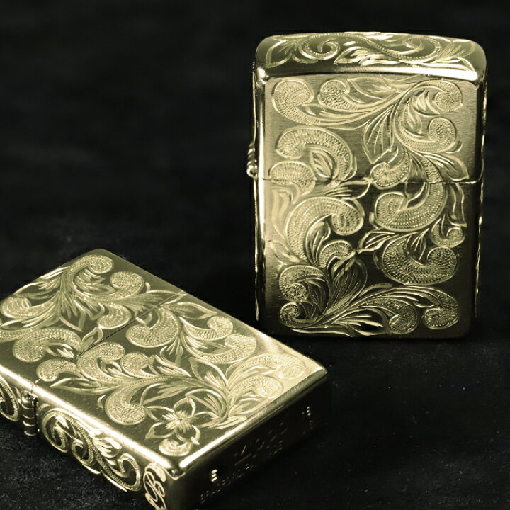 楽天市場】【ペア2個セット】Zippo ライター ペアジッポライター 真鍮 