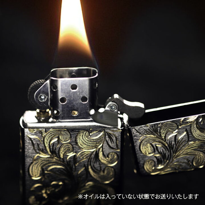 楽天市場 Zippo ライター ジッポライター 真鍮 クロムサテーナ クロムメッキ レギュラータイプ スクロール模様 5面手彫り ハワイアンジュエリー ブランド かっこいい おしゃれ ジッポーライター メンズ レディース By The Sea バイザシー 品番 Fl101c ミリオンベル