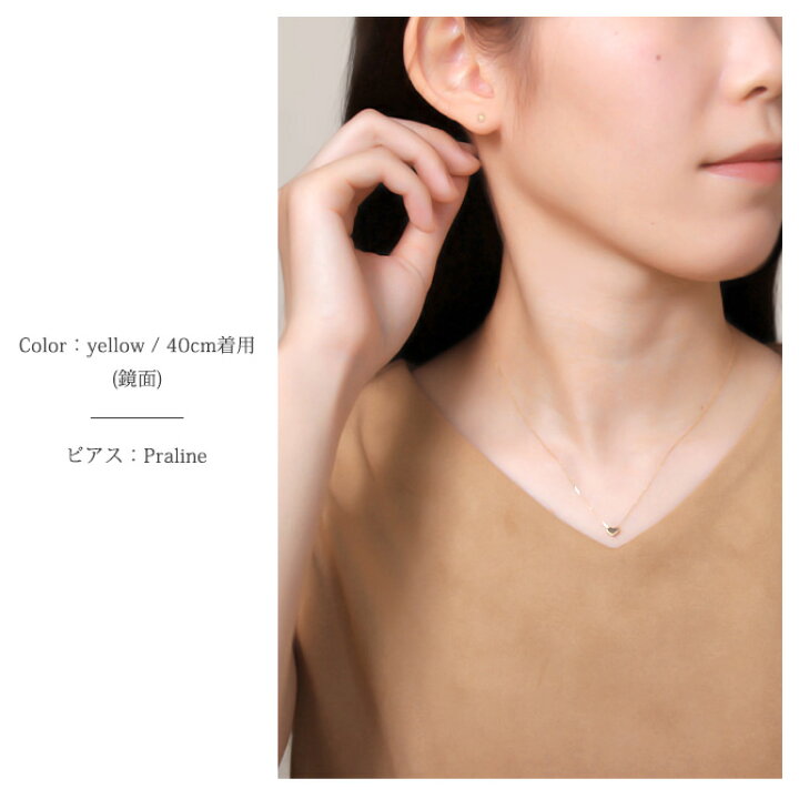 楽天市場】ゴールドネックレス K18 18金 ネックレス ミニハート 