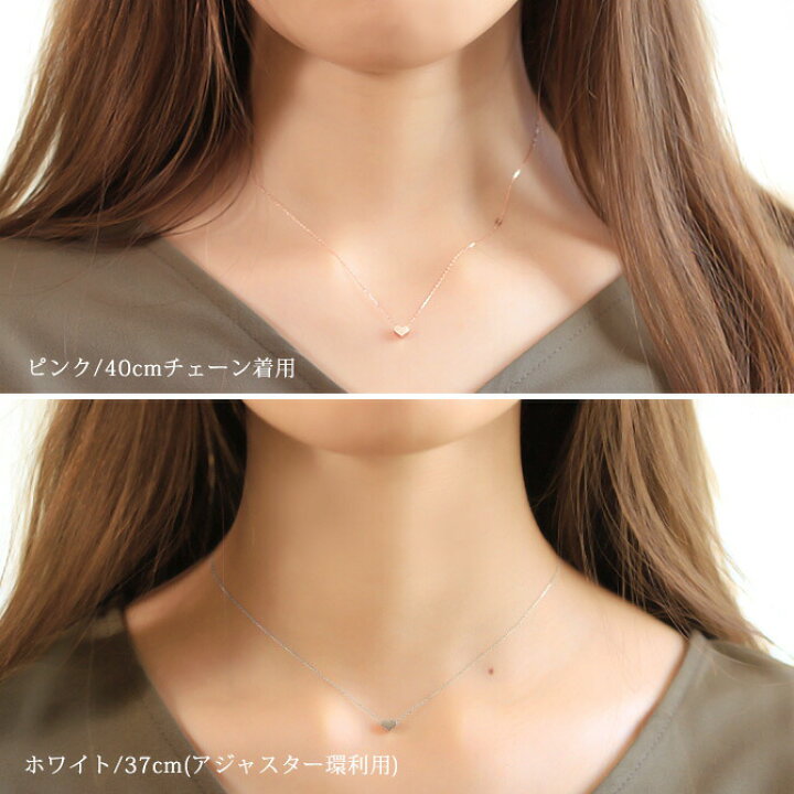 楽天市場】ゴールドネックレス K18 18金 ネックレス ミニハート
