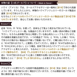 ハワイアンジュエリーネックレスK14ゴールド【刻印無料】【送料無料】チェーン・BOX付ダブルハートCG-GP101YP/BYTHESEAバイザシー【あす楽対応】【楽ギフ_包装】【楽ギフ_名入れ】クリスマス