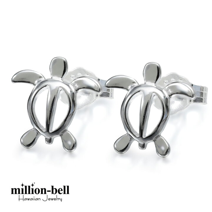 楽天市場】ハワイアンジュエリー ホヌ ピアス 海がめ 幸せを運ぶ使者  
