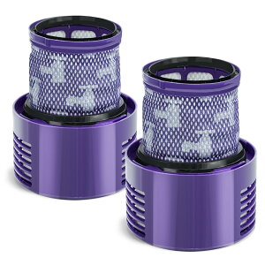 �y�A�t�^�[�Z�[����10���N�[�|���z �_�C�\���݊��p �|���@�t�B���^�[ V10 SV12 �ƌ݊����̂��� 969082-01 �t�B���^�[ 2�Z�b�g V10 Fluffy V10 Motorhead V10 Absolute �ϋv���̍���HEPA�t�B���^�[ ����\ 