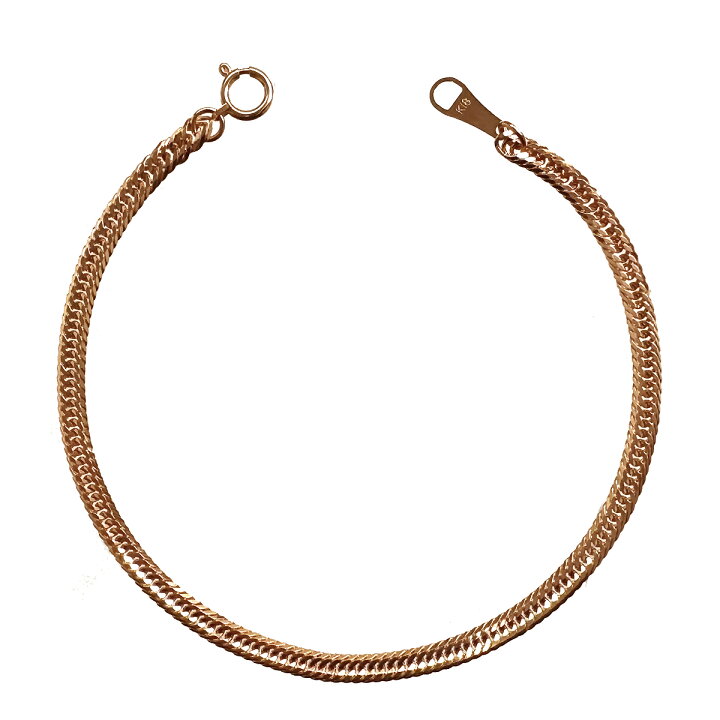 楽天市場】【新入荷】喜平 ブレスレット 18金 トリプル 12面 18cm 4g 