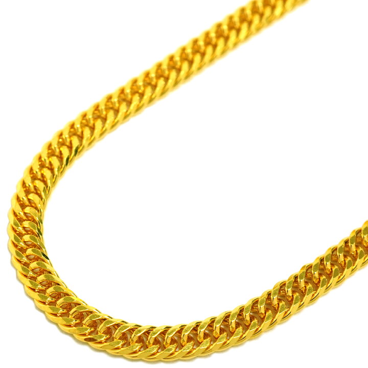 楽天市場】喜平 ネックレス 24金 純金 ダブル 6面 50cm 20g 造幣局検定 