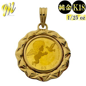 ���� �R�C�� �y���_���g �g�b�v �l�b�N���X ������ 1/25oz �V�g �G���W�F�� �c�o�� �G���U�x�X���� 24�� 18���g K24 �V�i