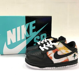 NIKE SB ナイキエスビーDunk Low Pro QS Raygun Tie-DyeCJ1396-001ダンク ロー プロ クイックストライク レイガン タイダイカラー:ブラック/オレンジ/イエローサイズ:14CM/US8c【新古品】【キッズシューズ】【ベビーシューズ】【スニーカー】