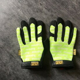 2017SSSUPREME シュプリームMechanix Original Work Glovesメカニクス ウェア オリジナル グローブカラー：黄緑色 サイズ：M【中古品】【1807】【0717】