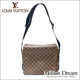 LOUIS VUITTON ルイヴィトンダミエ エベヌ ショルダーバッグナヴィグリオ N45255中古 送料無料