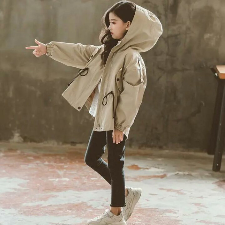 楽天市場】ウエストドロスト スプリングコート キッズ かわいい  