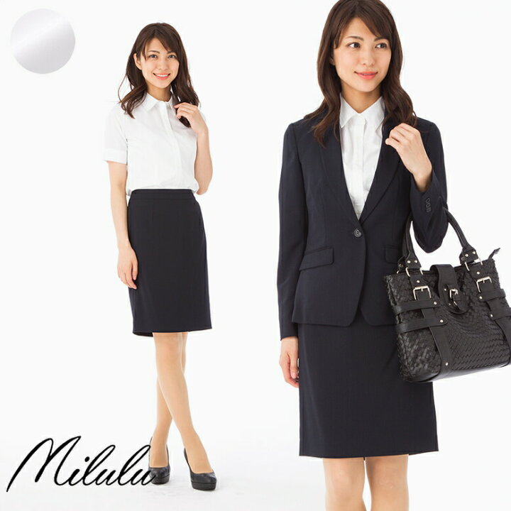 楽天市場 36 Off ブラウス レディース ブラウス オフィス レディース リクルート ビジネス 通勤 オフィス スーツ向け セレモニー カジュアル 就活 クールベスト半袖ベーシックシャツ Milulu ミルル