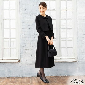 ＼決算セール割引価格／《土日も発送》【15%off】 喪服 礼服 レディース ブラックフォーマル 冠婚葬祭 お宮参り 服装 母親 30代 40代 50代 ロング丈 ワンピース ロングワンピース フォーマル 入学式 ママスーツ フォーマル 前開き 体型カバー まえあき オールシーズン