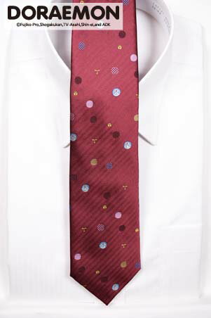 楽天市場 ドラえもんネクタイ 7 ドラドット ネクタイの三松商事